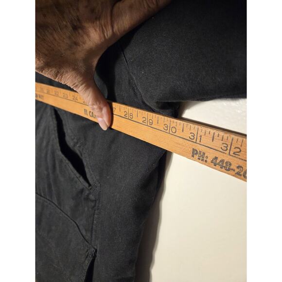 Vintage High Sierra Chore Jacket Black Plaid Flannel Lined Button Mens Size XL - Picture 12 of 14